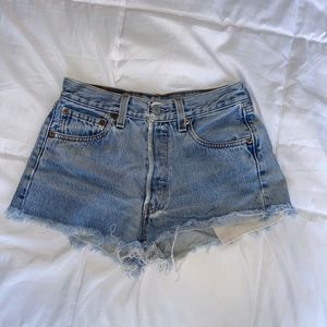 Levi denim shorts